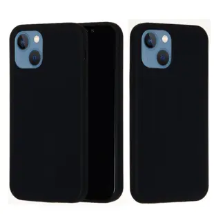 Hard Silicone Case for iPhone 13 Mini Black