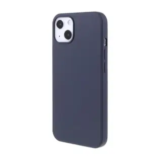 Hard Silicone Case for iPhone 13 Midnight Blue