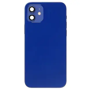iPhone 12 Mini bagcover uden logo - blå
