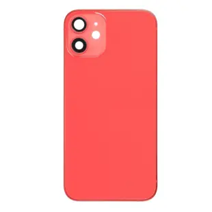 iPhone 12 Mini bagcover uden logo - rød