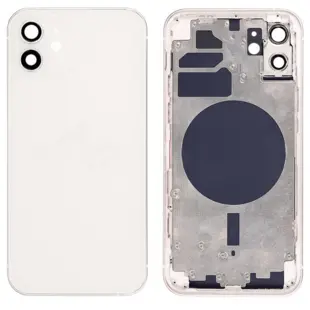 Bag Cover til Apple iPhone 12 Hvid