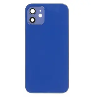 iPhone 12 bagcover uden logo - blå