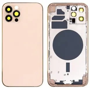 iPhone 12 Pro bagcover uden logo - guld