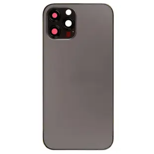 iPhone 12 Pro Max bagcover uden logo - Graphite
