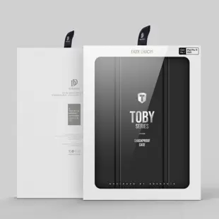 Dux Ducis Toby armored tough Smart Cover m. pen holder til iPad Air 4/5 (2020)(2022) Sort