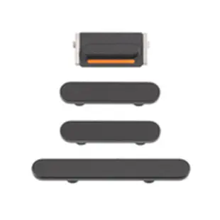 Side Buttons Set for Apple iPhone 13 Mini Black