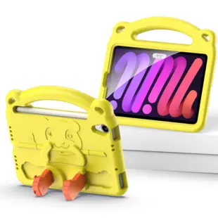 Dux Ducis Panda børne cover til iPad Mini 6 (2021) med pen holder Gul