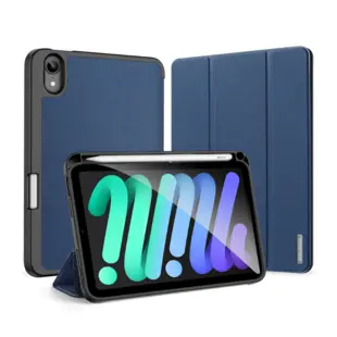 DUX DUCIS Domo Series Tri-fold Case for iPad Mini 6 (2021) Blue