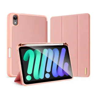 DUX DUCIS Domo Series Tri-fold Case for iPad Mini 6 (2021) Pink
