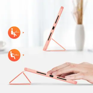DUX DUCIS Domo Series Tri-fold Cover til iPad Mini 6 (2021) Pink