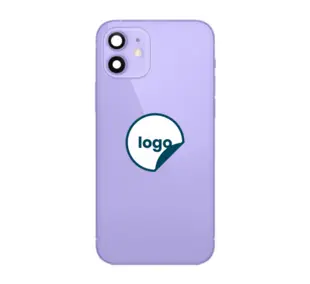 iPhone 12 bagcover - OEM (lilla)