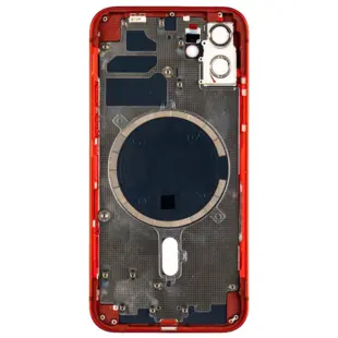 iPhone 12 bagcover - OEM (rød)