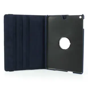 360 Degree Rotating Cover til iPad Air/Air 2/2017/2018 - Mørkeblå