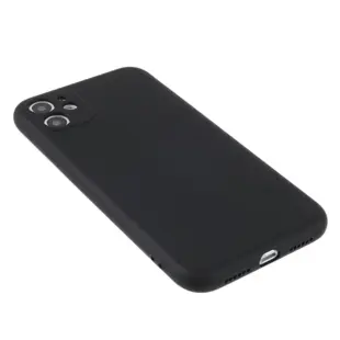 Silikone Soft Cover til iPhone 11 Sort
