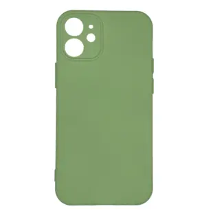 Silikone Soft Cover til iPhone 12 Mini Grøn