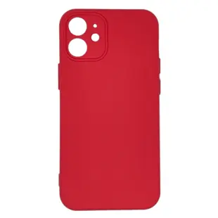 Silikone Soft Cover til iPhone 12 Mini Rød