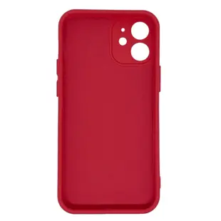 Silicon Soft Case for iPhone 12 Mini Red
