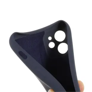 Silikone Soft Cover til iPhone 12 Mini Mørkeblå