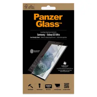 PanzerGlass™ Samsung Galaxy S22 Ultra Case Friendly (Fingerprint)