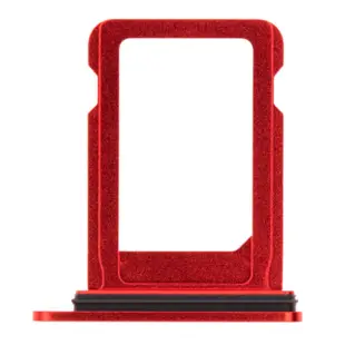 Single SIM Card Tray for Apple iPhone 12 Mini Red