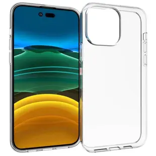 Slim TPU Soft Case for iPhone 14 Pro Transparent