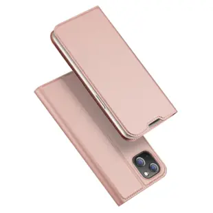 DUX DUCIS Skin Pro Flip Cover til iPhone 14 Plus Pink