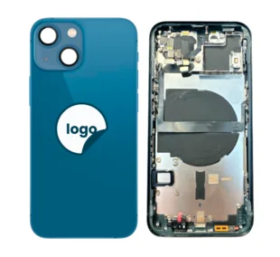 iPhone 13 bagcover med small parts - OEM (blå)