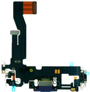 iPhone 12 / 12 Pro Charging Port flex kabel - blå