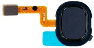 Fingerprint Sensor + Flex til Samsung Galaxy A21s i sort (SM-A217F)