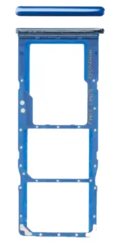 Samsung Galaxy A70 SIM Tray Prism Crush Blå