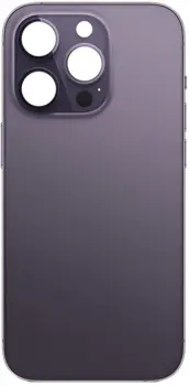 Bagglas til iPhone 14 Pro Max i Deep Purple uden logo (Big Hole)