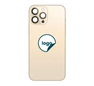 iPhone 13 Pro bagcover med small parts - OEM (guld)