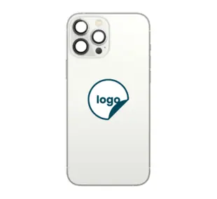 iPhone 13 Pro bagcover med small parts - OEM (sølv)