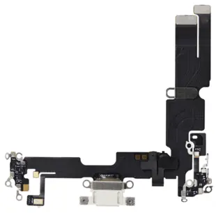 iPhone 14 Plus Charging Port flex kabel - hvid