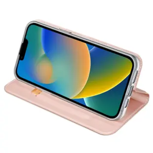 DUX DUCIS Skin Pro Flip Case for iPhone 15 Plus Pink