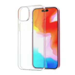 Ultra Clear TPU Soft Cover for iPhone 15 Plus Transparent