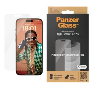 PanzerGlass™ iPhone 15 Pro Max Classic Fit
