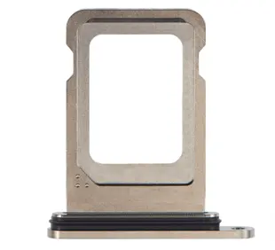 iPhone 15 Pro / 15 Pro Max simkort holder - natural titanium