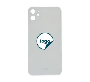 iPhone 11 bagglas - OEM (hvid)