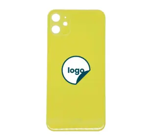 iPhone 11 bagglas - OEM (gul)