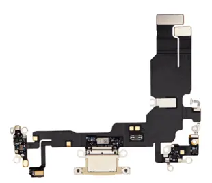 iPhone 15 Charging Port Flex Cable - Yellow