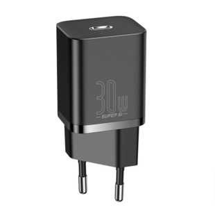 Baseus Super Si 1C Fast Charger USB-C 30W Black (Blister)