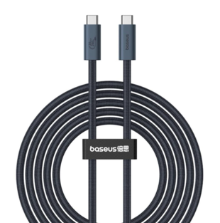 Baseus Flash 2 USB4 USB-C til USB-C kabel (240W) 1.8m - hvid