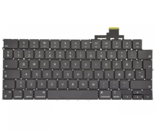 MacBook Air A2681 / A2941 / A3114 Keyboard Nordic Layout