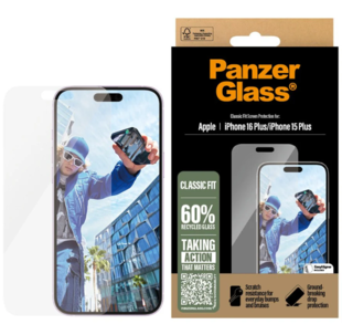 PanzerGlass iPhone 16 Plus / 15 Plus - Classic Fit