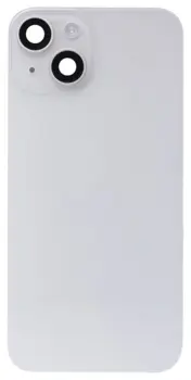 iPhone 14 Plus bagglas med kameralinse + metalplade + Magsafe magnet + trådløs oplader flex - OEM (Starlight)