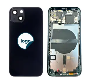 iPhone 13 bagcover med small parts - OEM (Midnight)