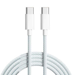 Apple USB-C til USB-C vævet kabel 1m - Pull Grade-New (bulk indpakning)