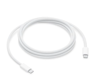 Apple USB-C til USB-C 240W kabel 2m til MacBook - Pull Grade-A (bulk indpakning)