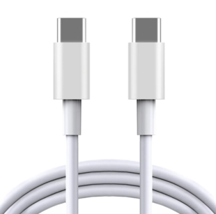 MacBook Thunderbolt 3 USB-C til USB-C kabel 1M  - Pull Grade-A (bulk indpakning)